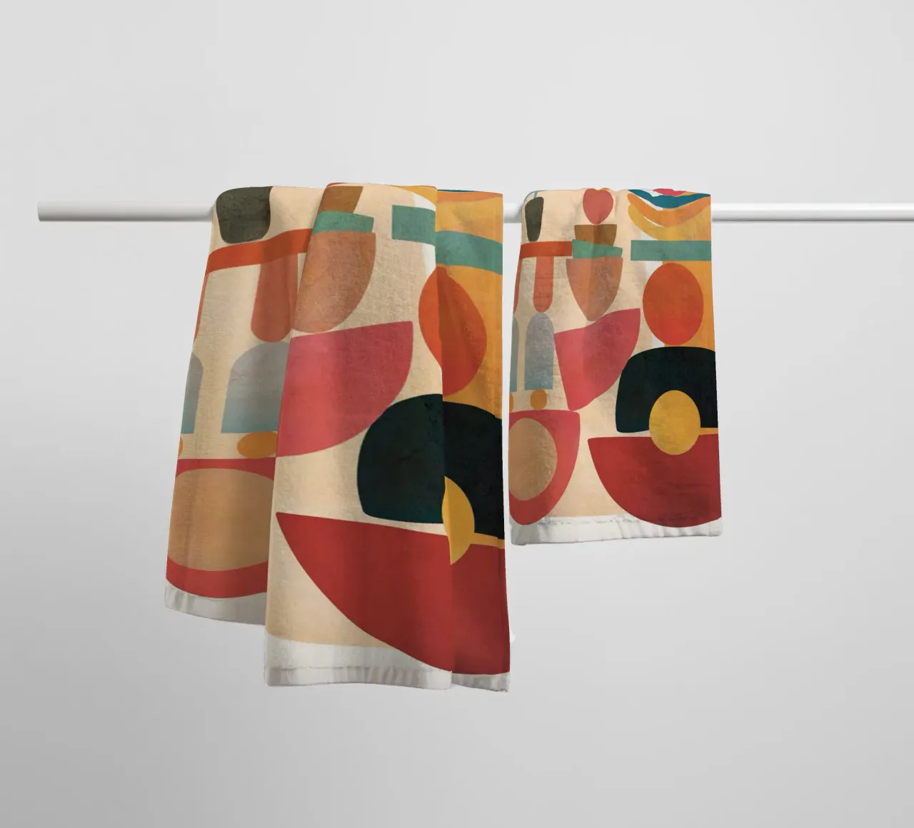 Modern Abstract Art 73 asciugamano da bagno da cityart
