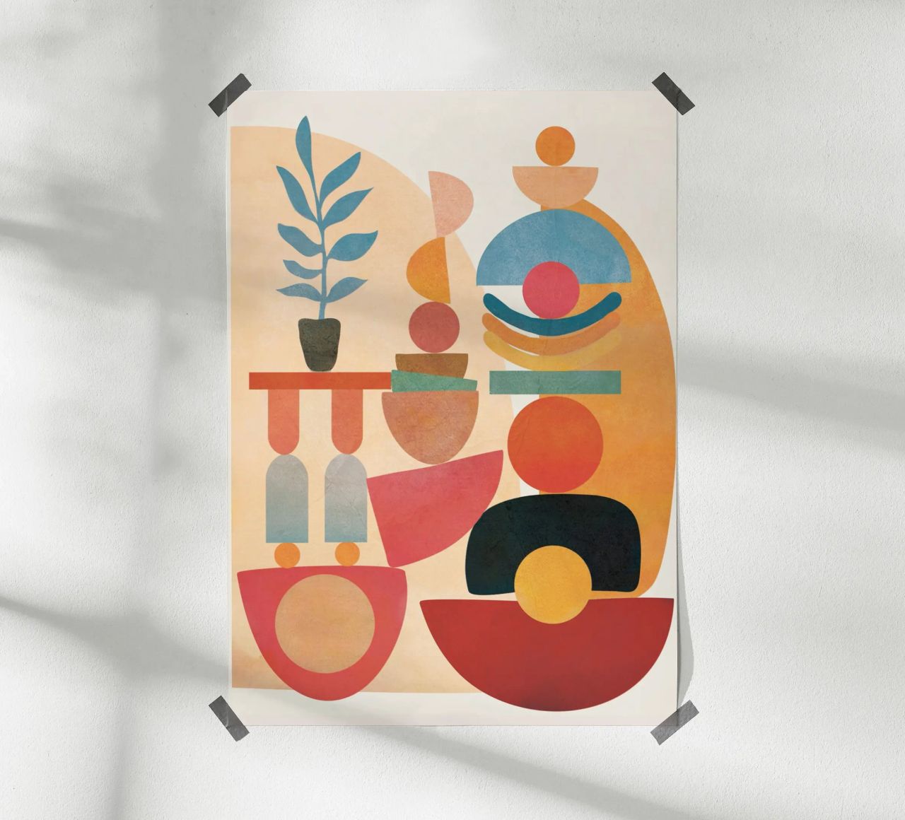 Modern Abstract Art 73 poster da cityart