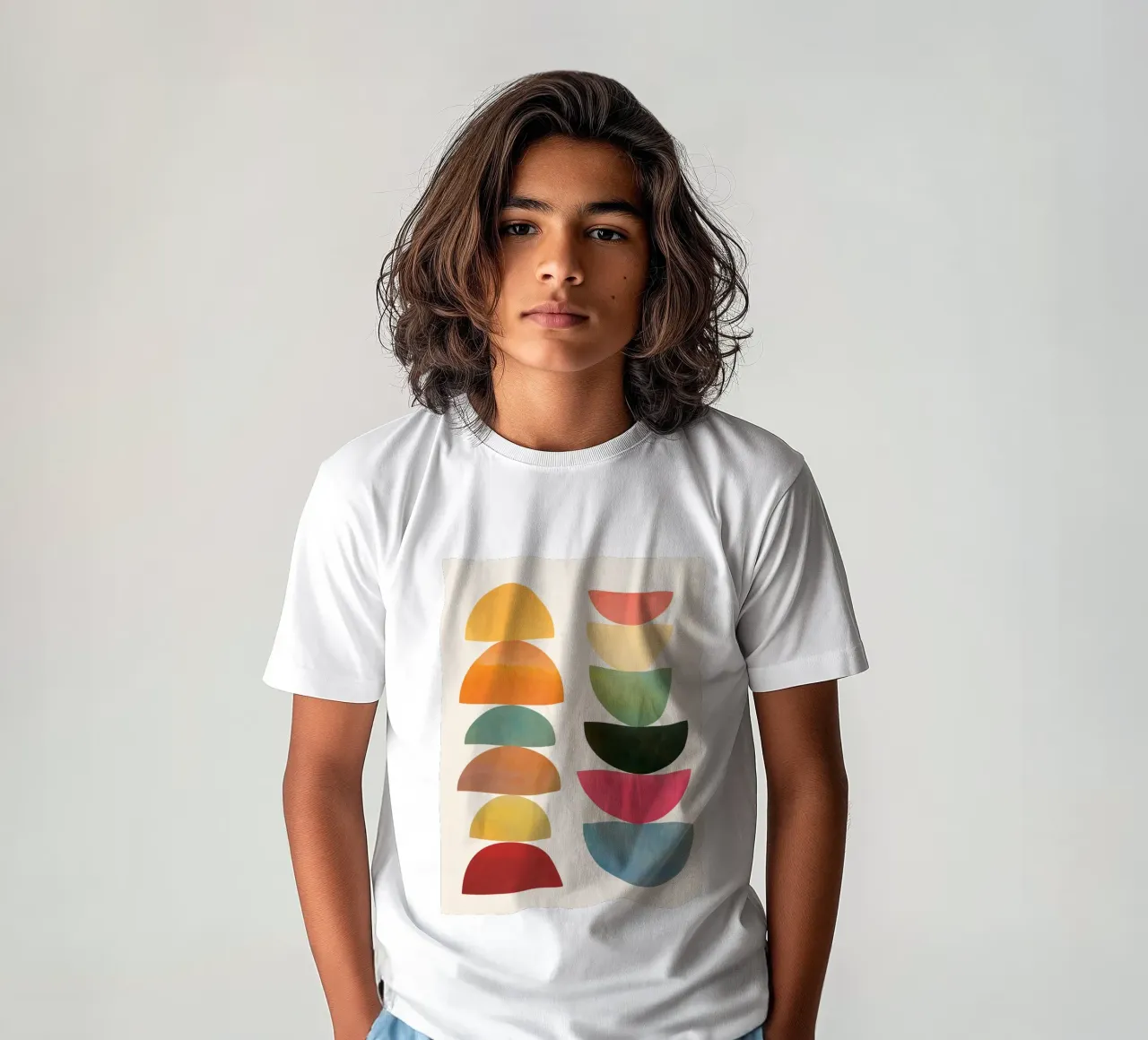 Modern Abstract Art 76 kids t-shirt by cityart
