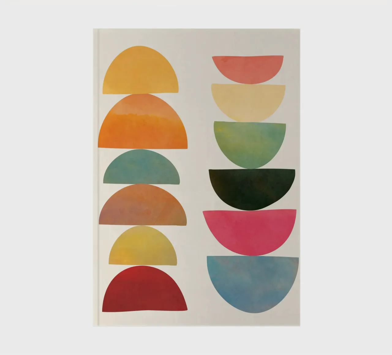 Modern Abstract Art 76 notebook by cityart