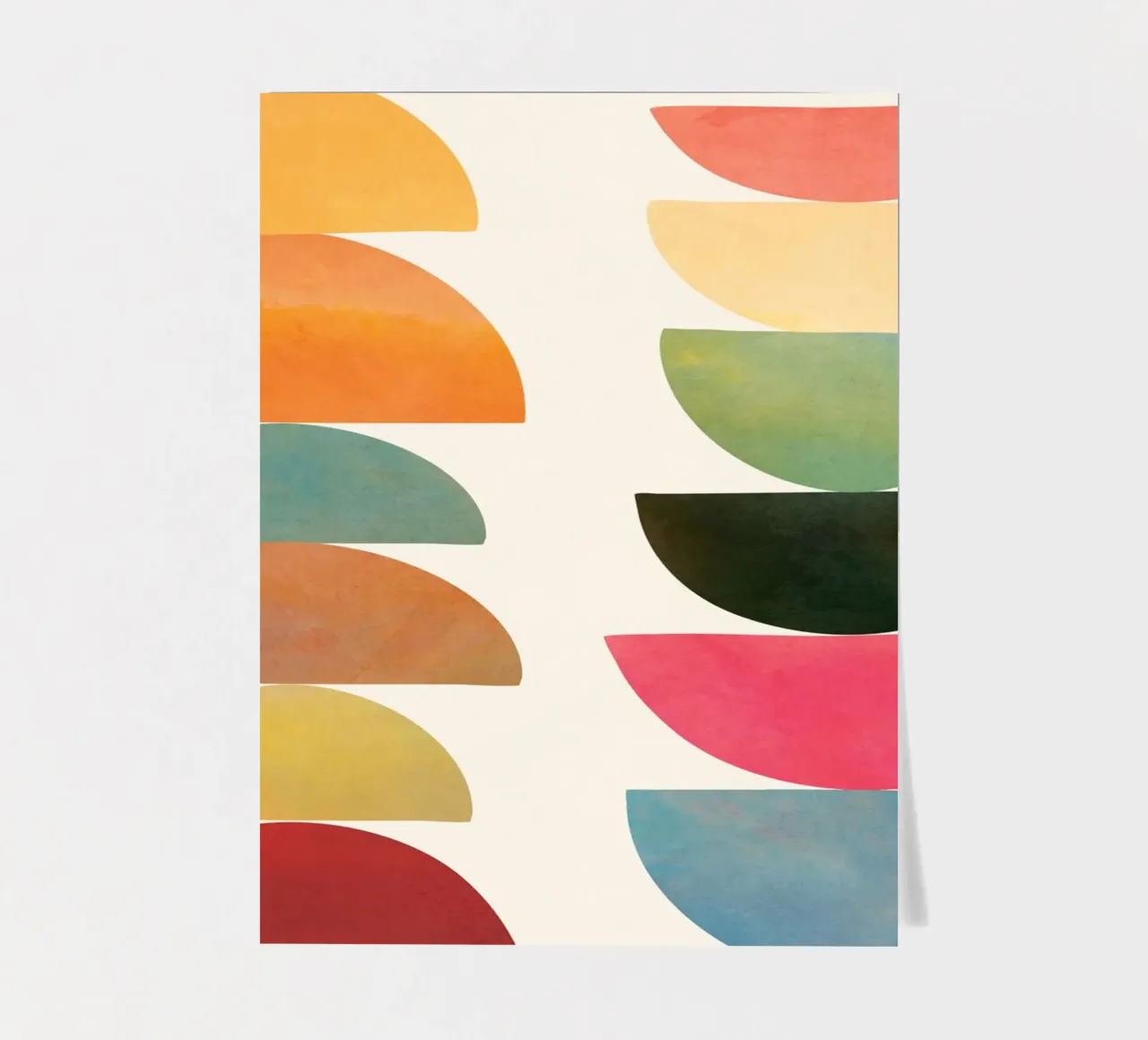 Modern Abstract Art 76 sticker sheet by cityart