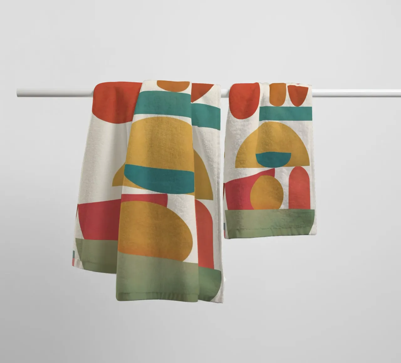 Modern Abstract Art 77 asciugamano da bagno da cityart