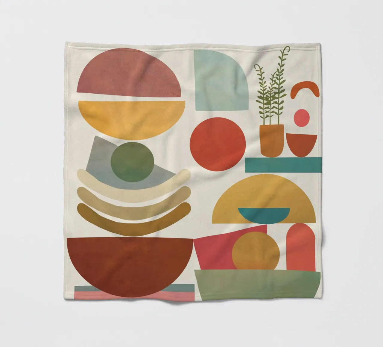 Modern Abstract Art 77 coperta in pile da cityart