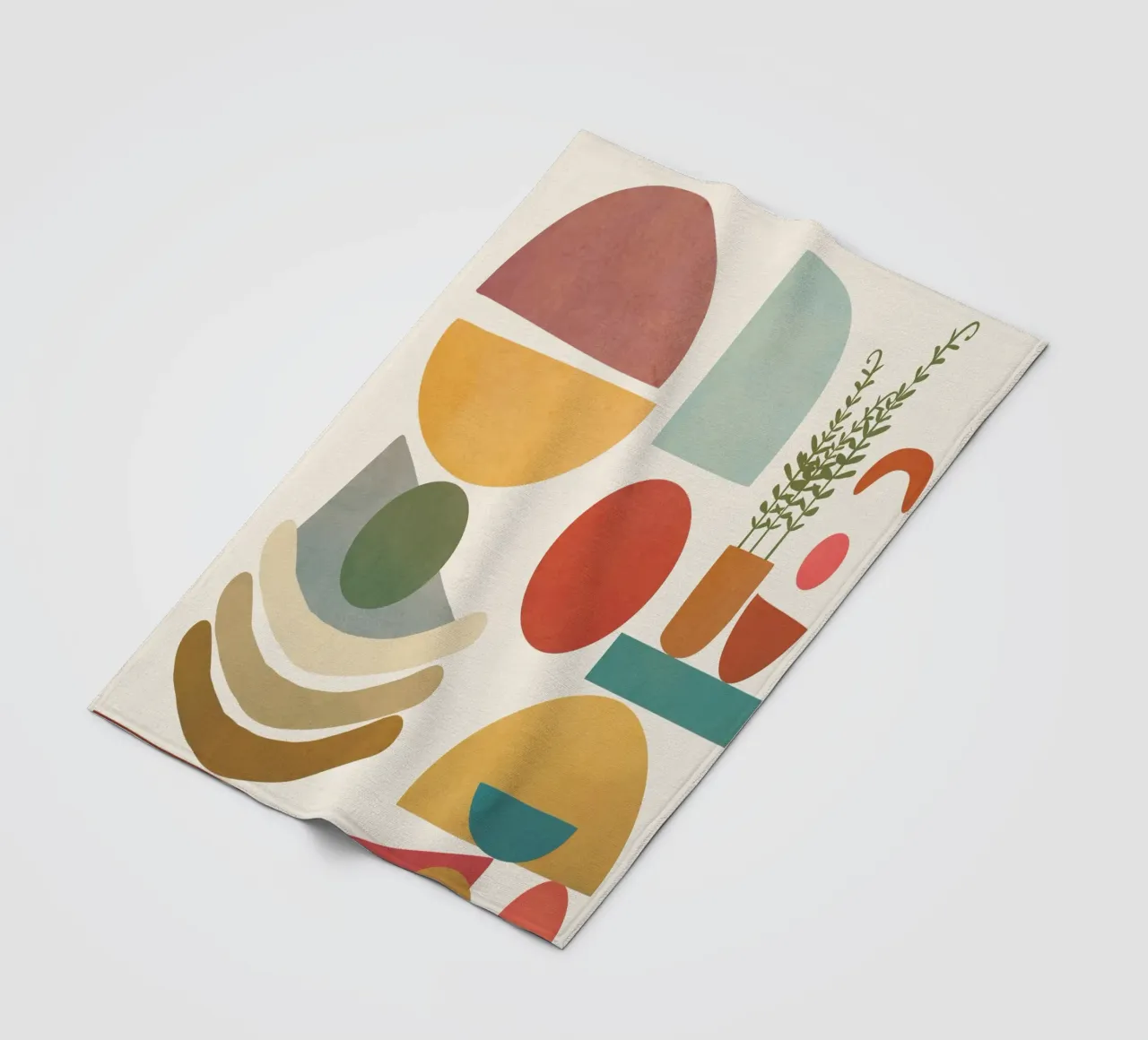 Modern Abstract Art 77 coperta in pile da cityart