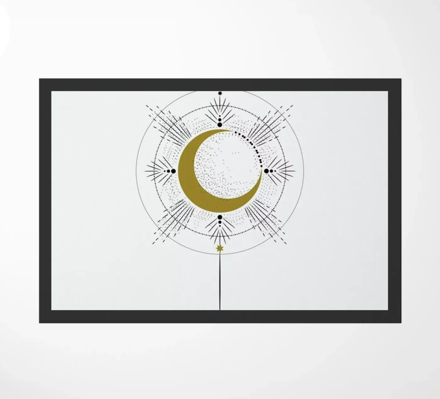 Moon Radius deurmat van Pure
