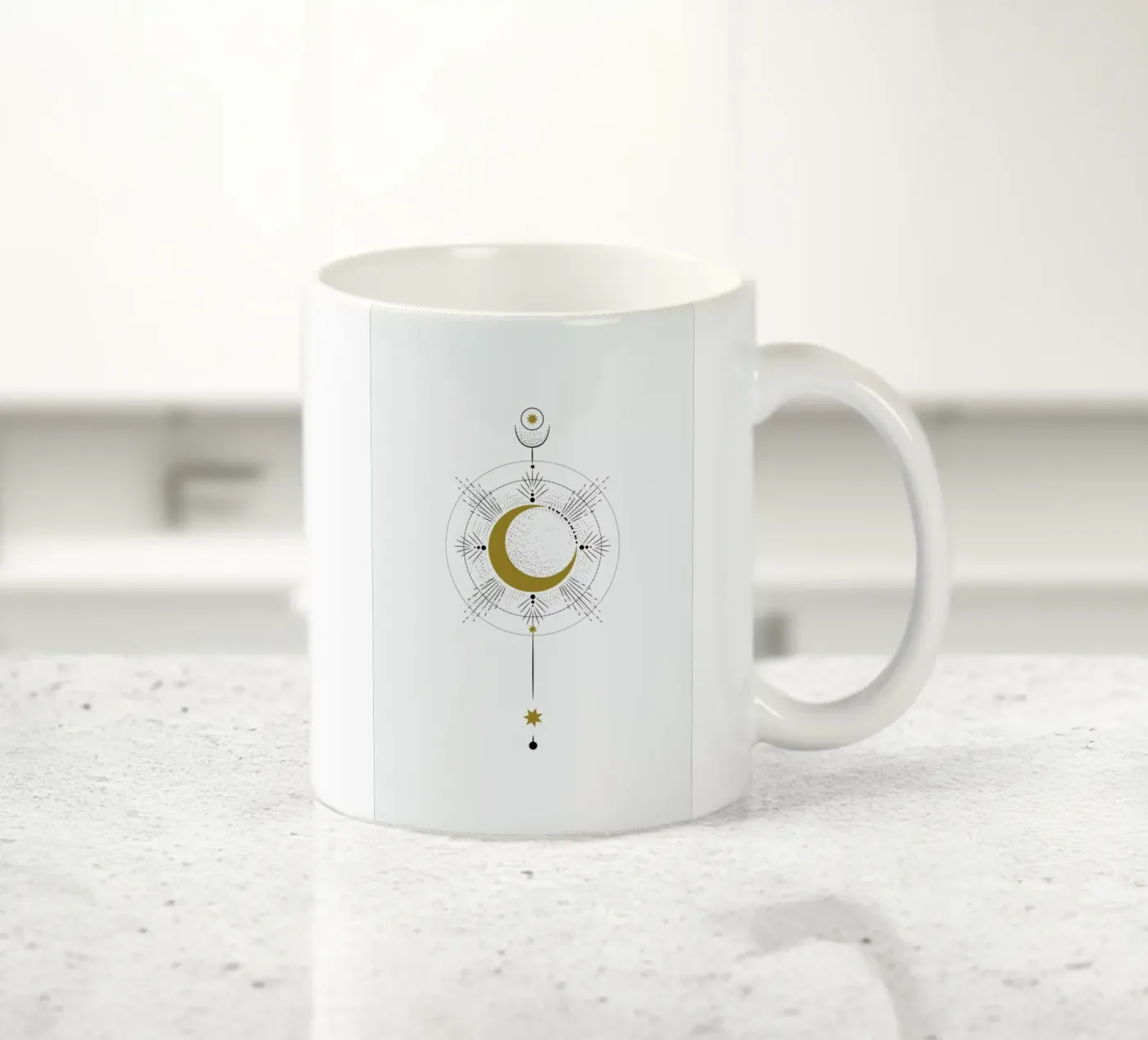 Moon Radius ceramic mug by Pure
