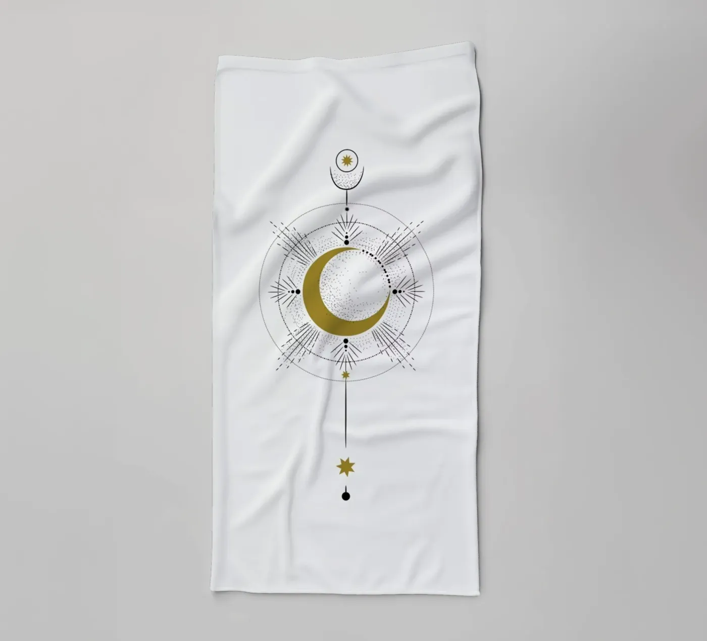 Moon Radius towel by Pure