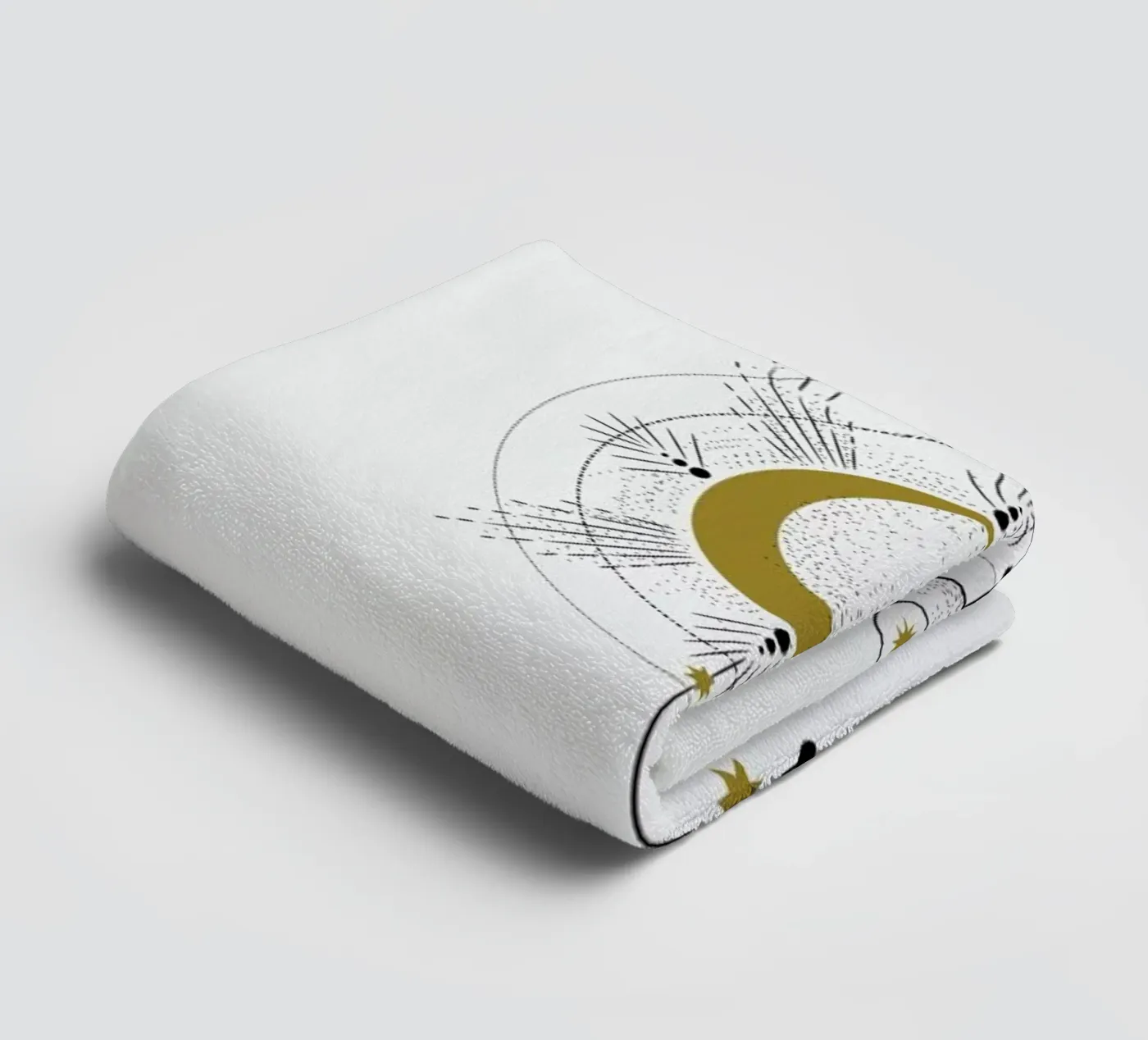 Moon Radius badhanddoek van Pure