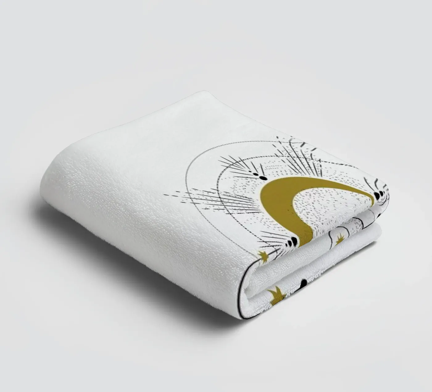 Moon Radius towel by Pure