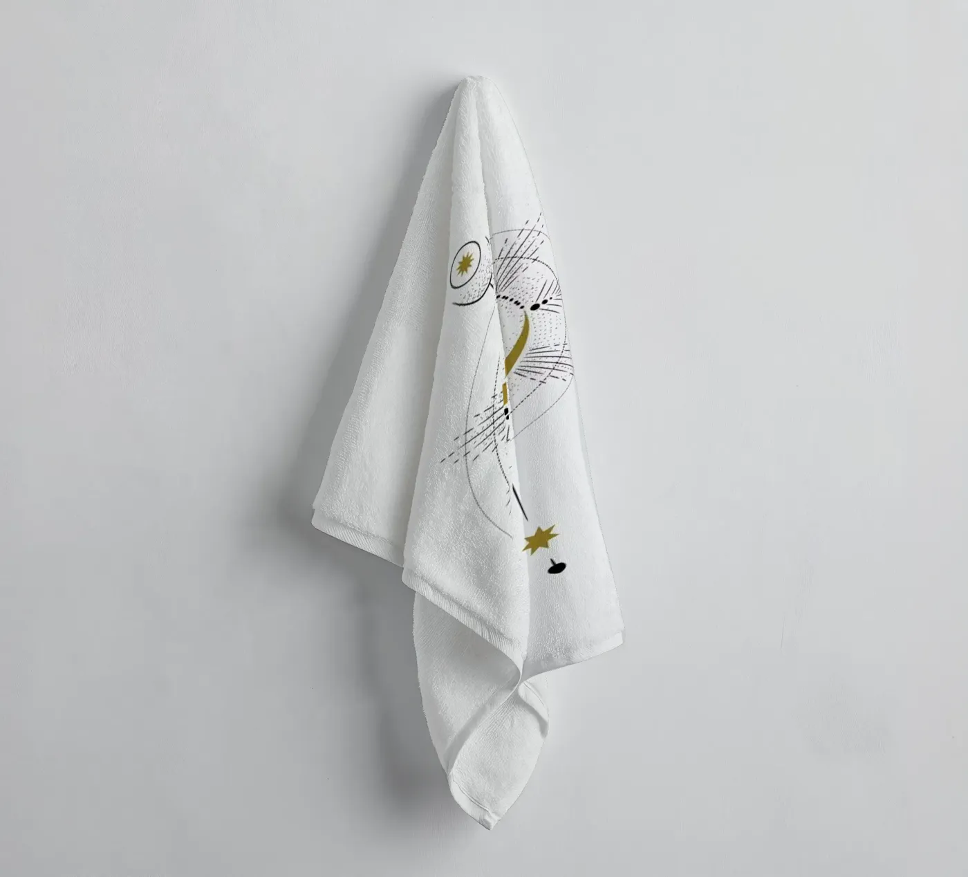 Moon Radius badhanddoek van Pure