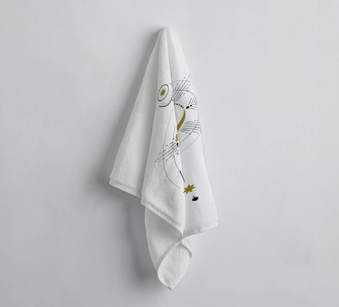 Moon Radius towel by Pure