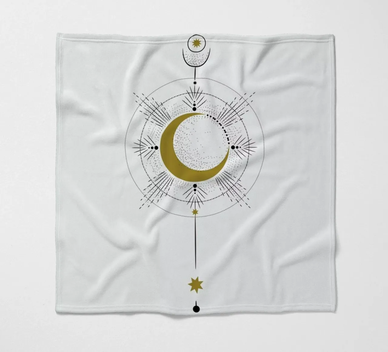 Moon Radius Fleecedecke von Pure