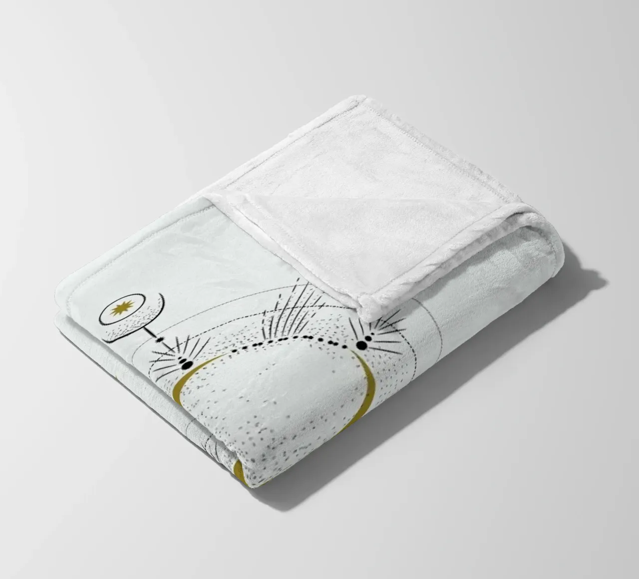 Moon Radius Fleecedecke von Pure