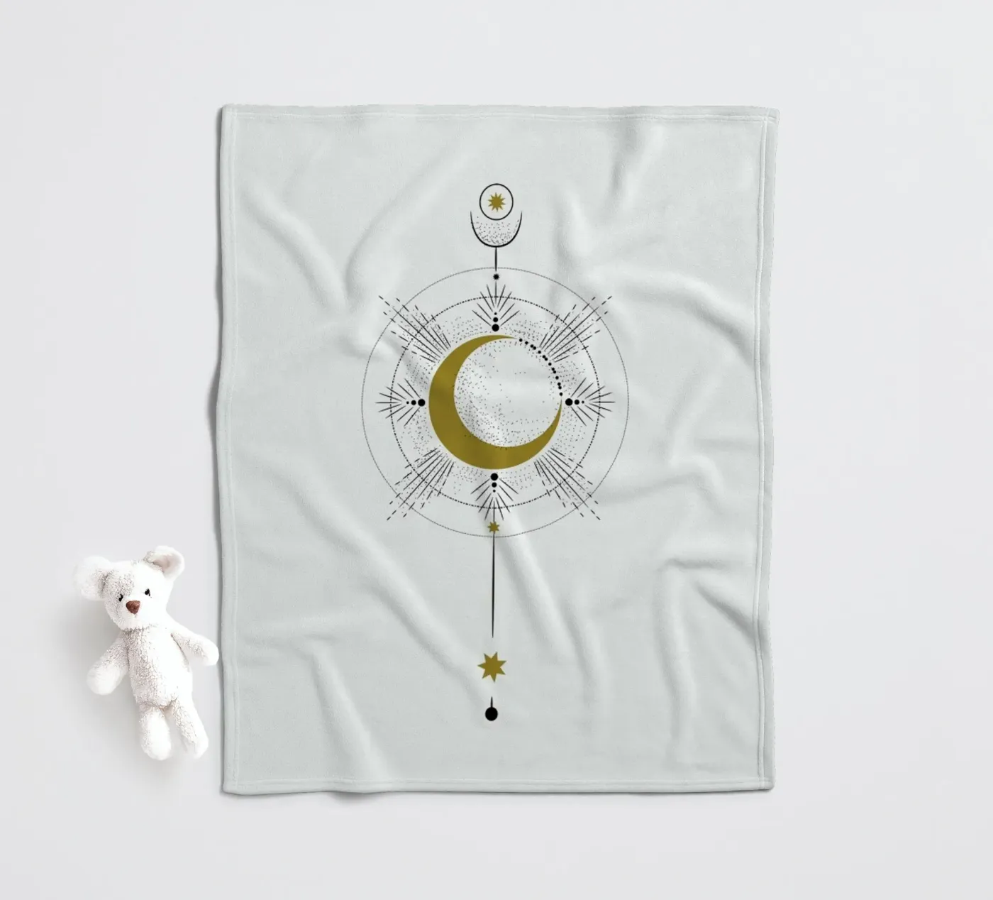 Moon Radius fleecedeken van Pure