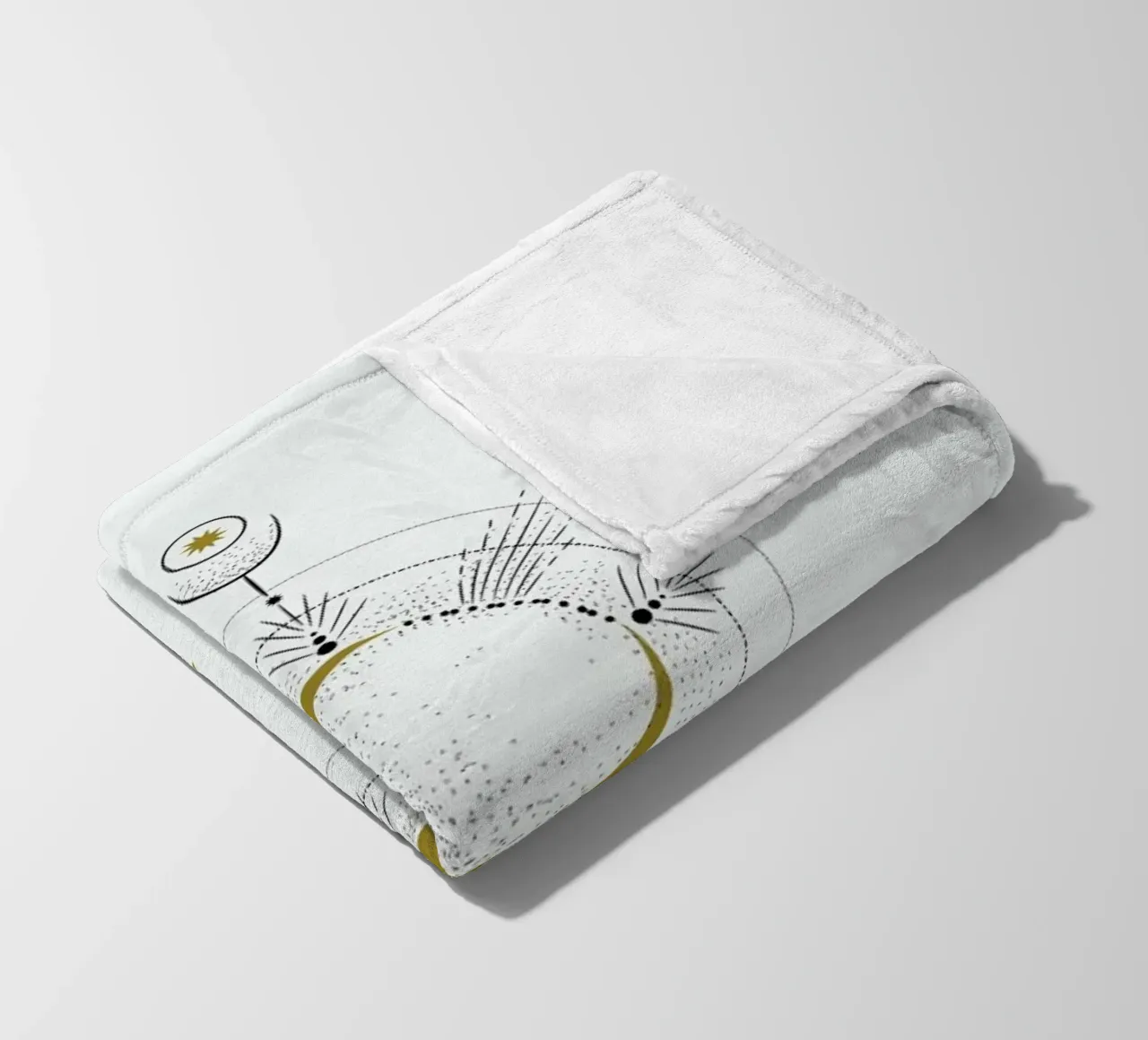 Moon Radius Fleecedecke von Pure