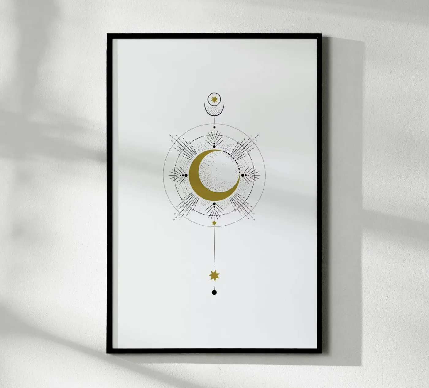 Moon Radius poster van Pure