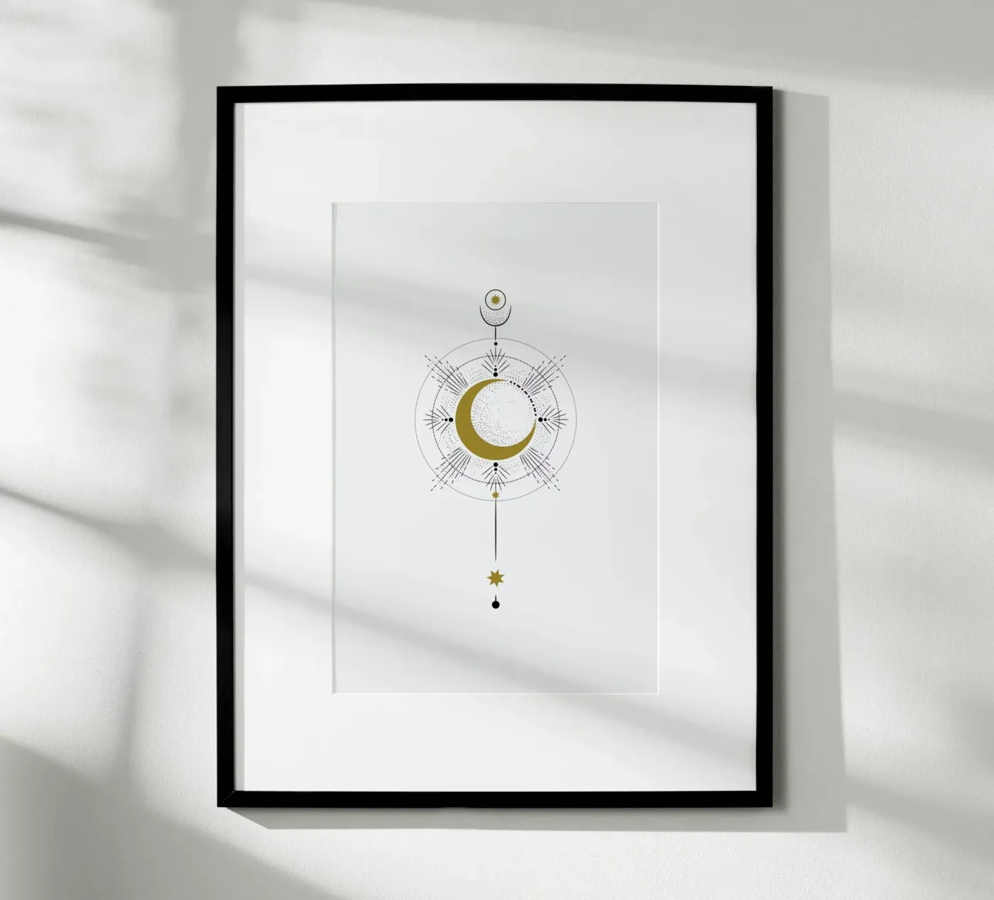 Moon Radius poster van Pure