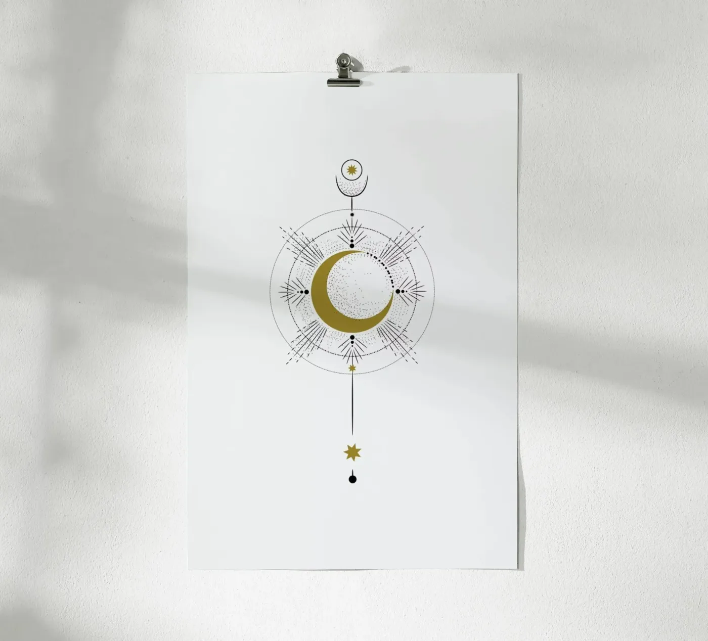 Moon Radius poster van Pure