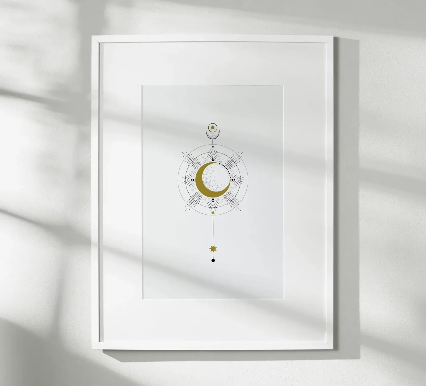 Moon Radius poster van Pure