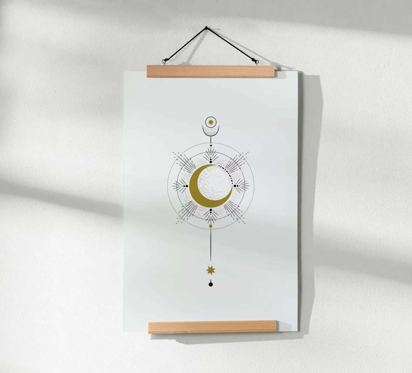 Moon Radius poster van Pure