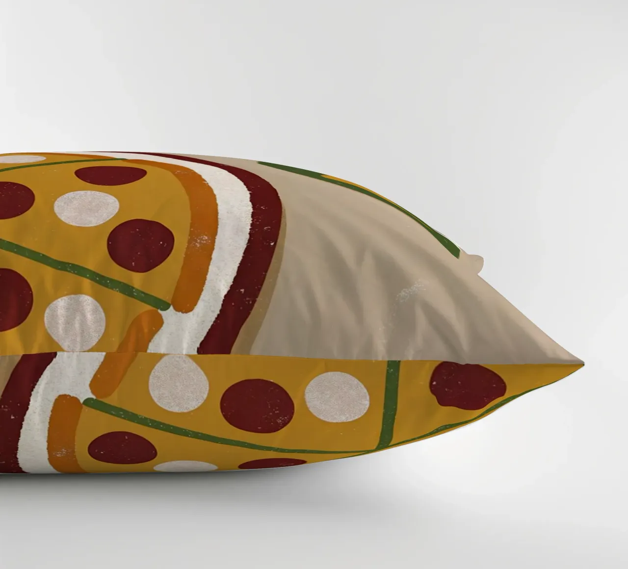 Pizza And Coffee Retro Pop cuscino da THE LATEST SHOP