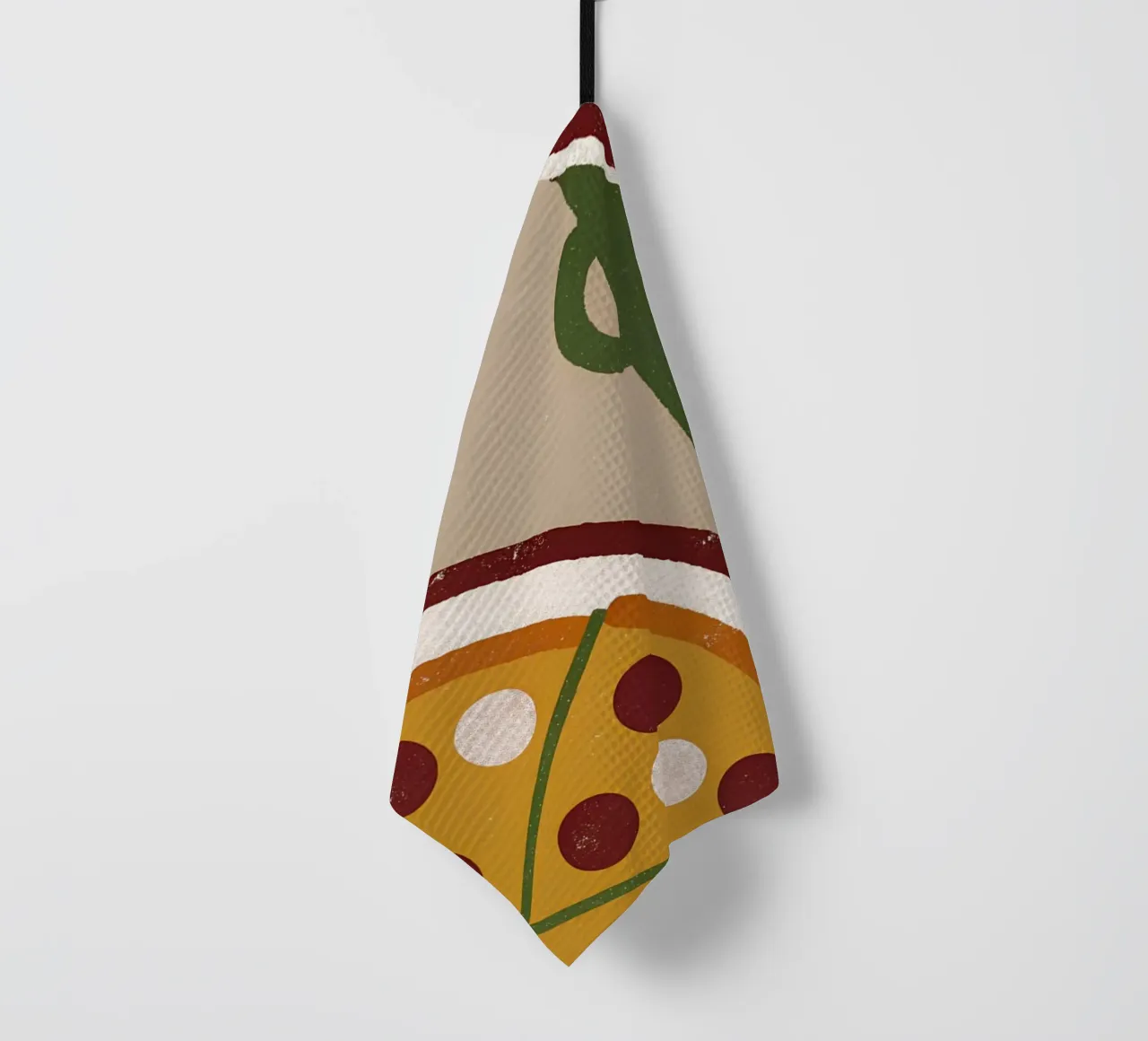 Pizza And Coffee Retro Pop canovaccio da cucina da THE LATEST SHOP