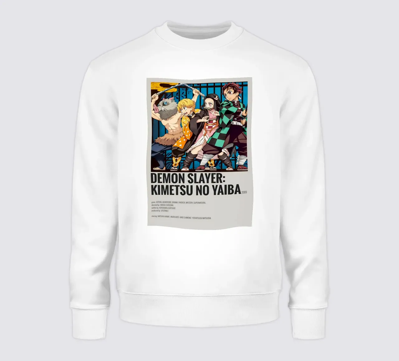 DEMON SLAYER KIMETSU NO YAIBA 2019 sweatshirt by Totoya