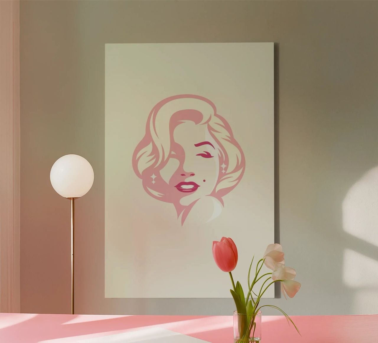 Marilyn Leinwand von Bruno Morphet