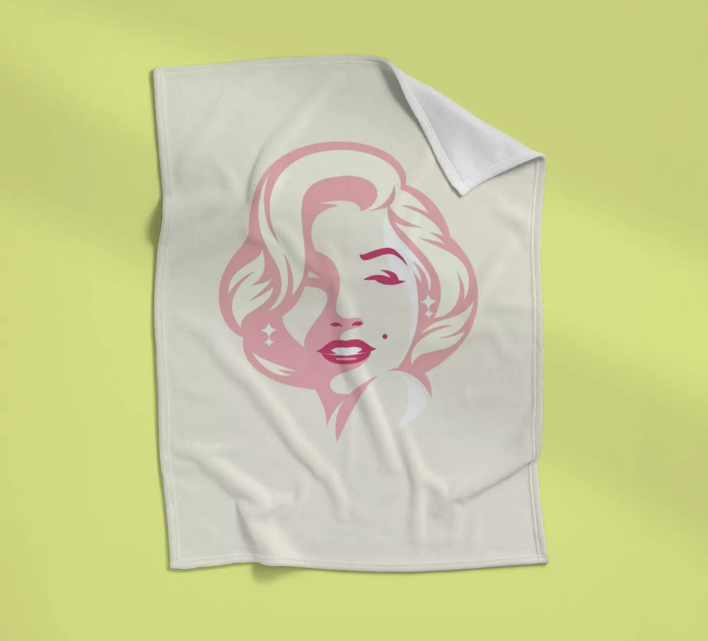 Marilyn Fleecedecke von Bruno Morphet