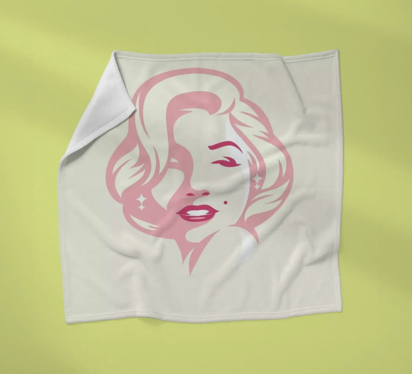 Marilyn Fleecedecke von Bruno Morphet