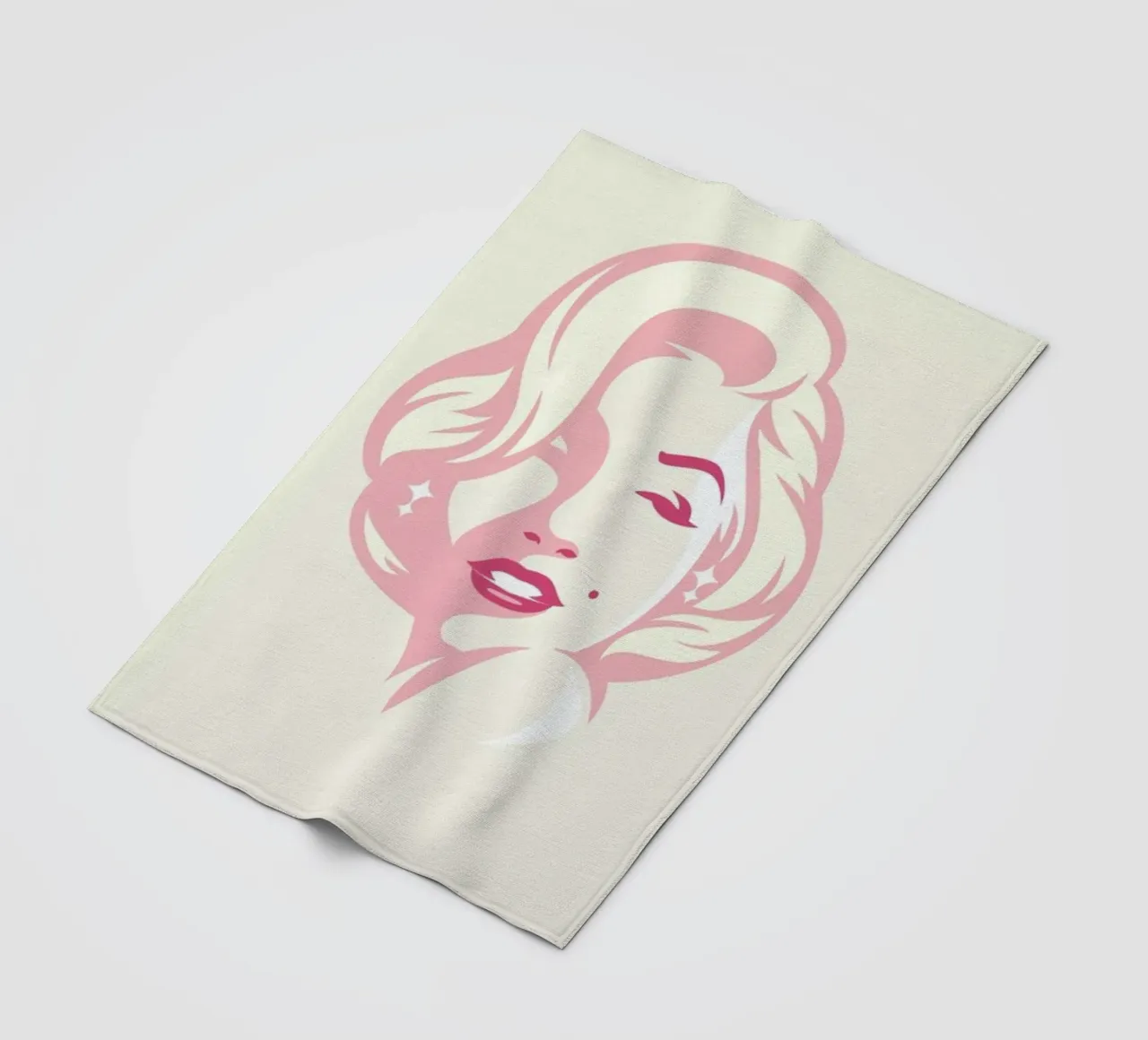 Marilyn fleecedeken van Bruno Morphet