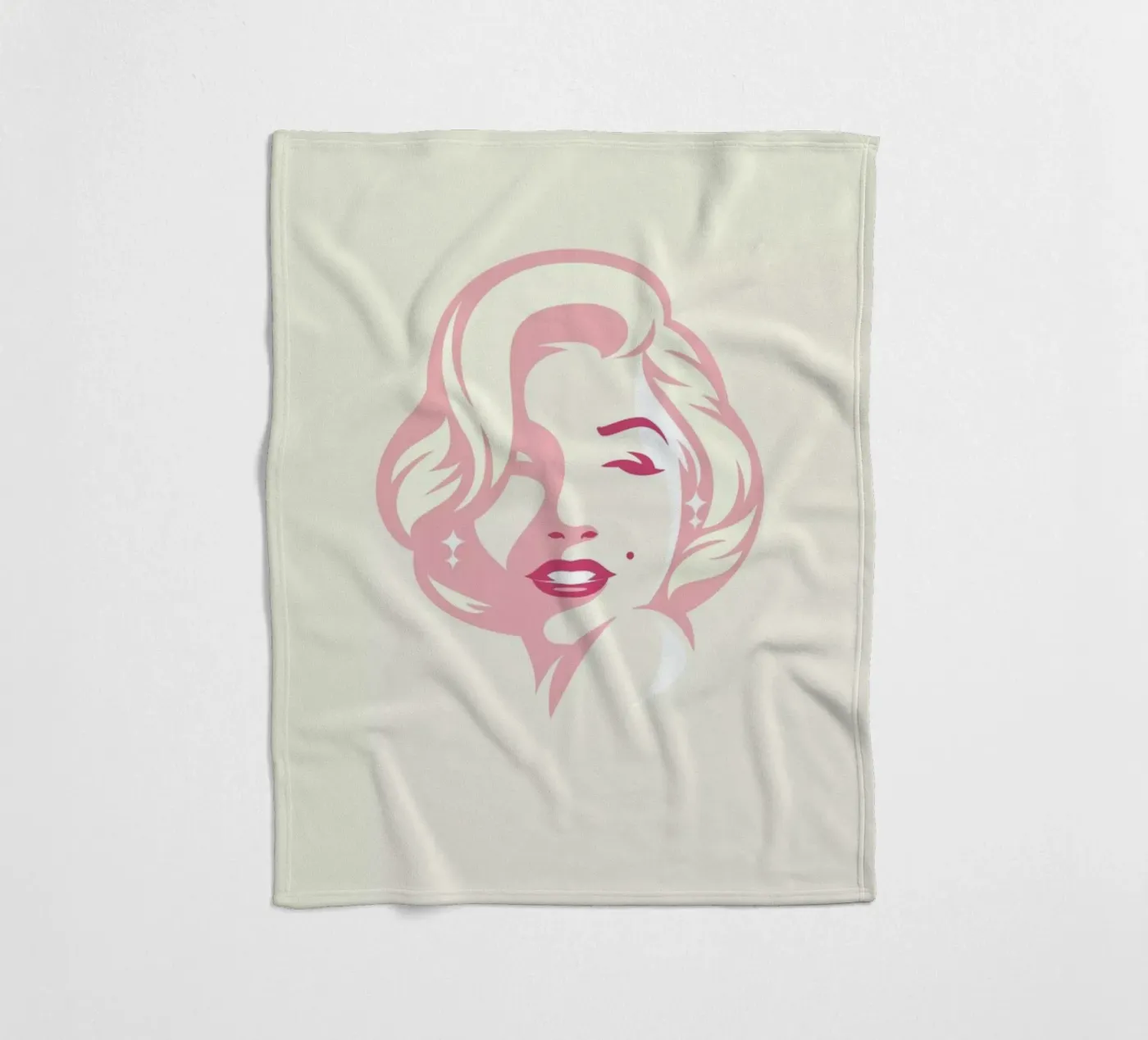 Marilyn Fleecedecke von Bruno Morphet