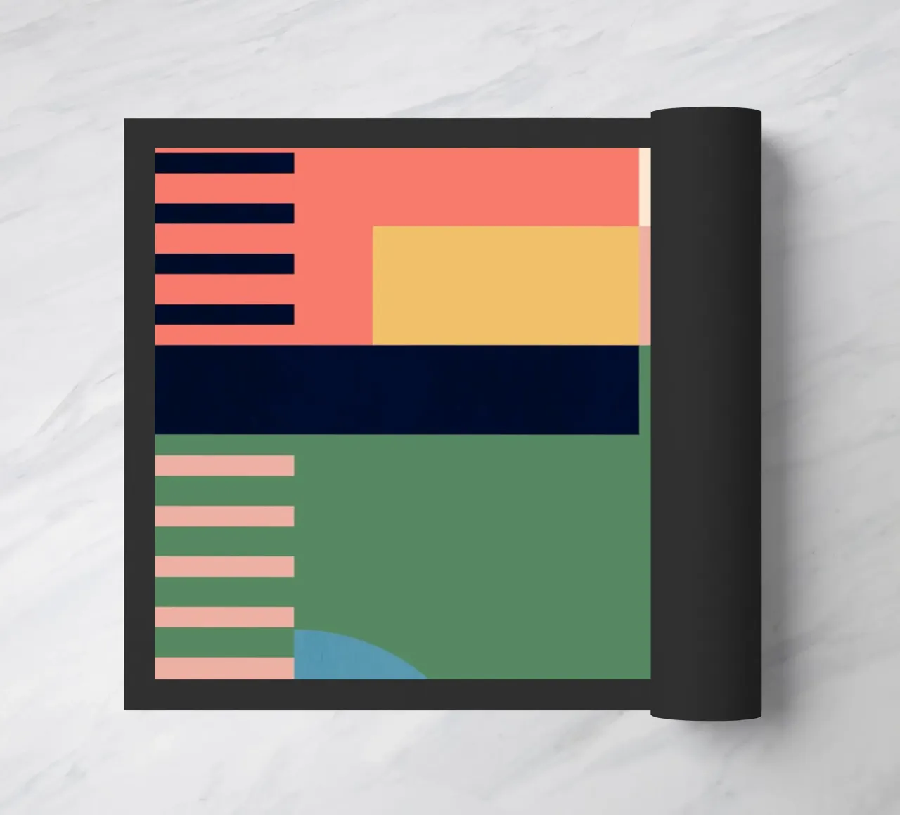 Abstraktion 41 Fußmatte von Gaite