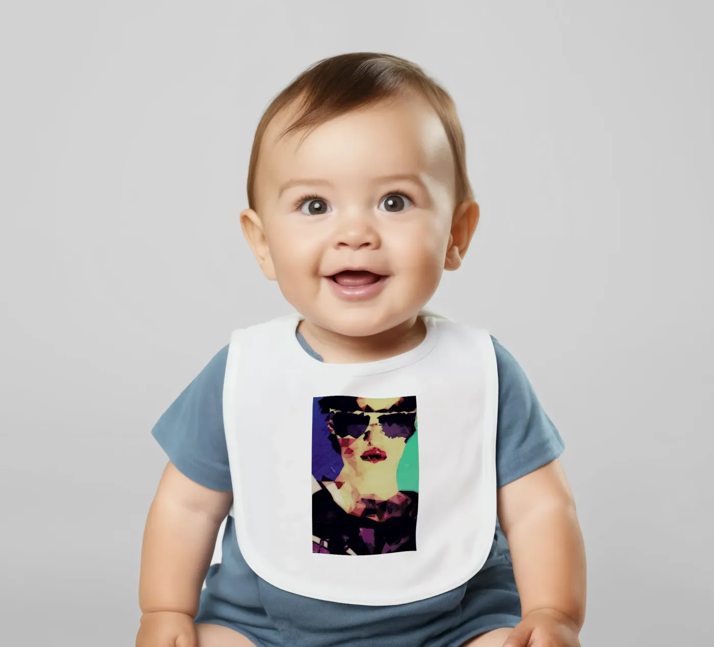 Sundance baby bib by Mayka ienova