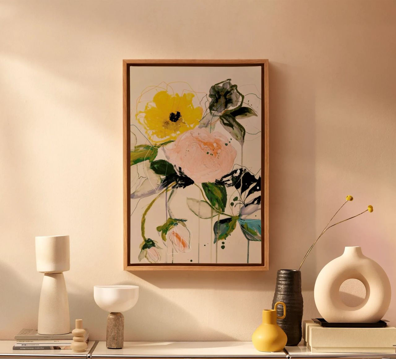 Roses Butterfly Leinwand von Leigh Viner