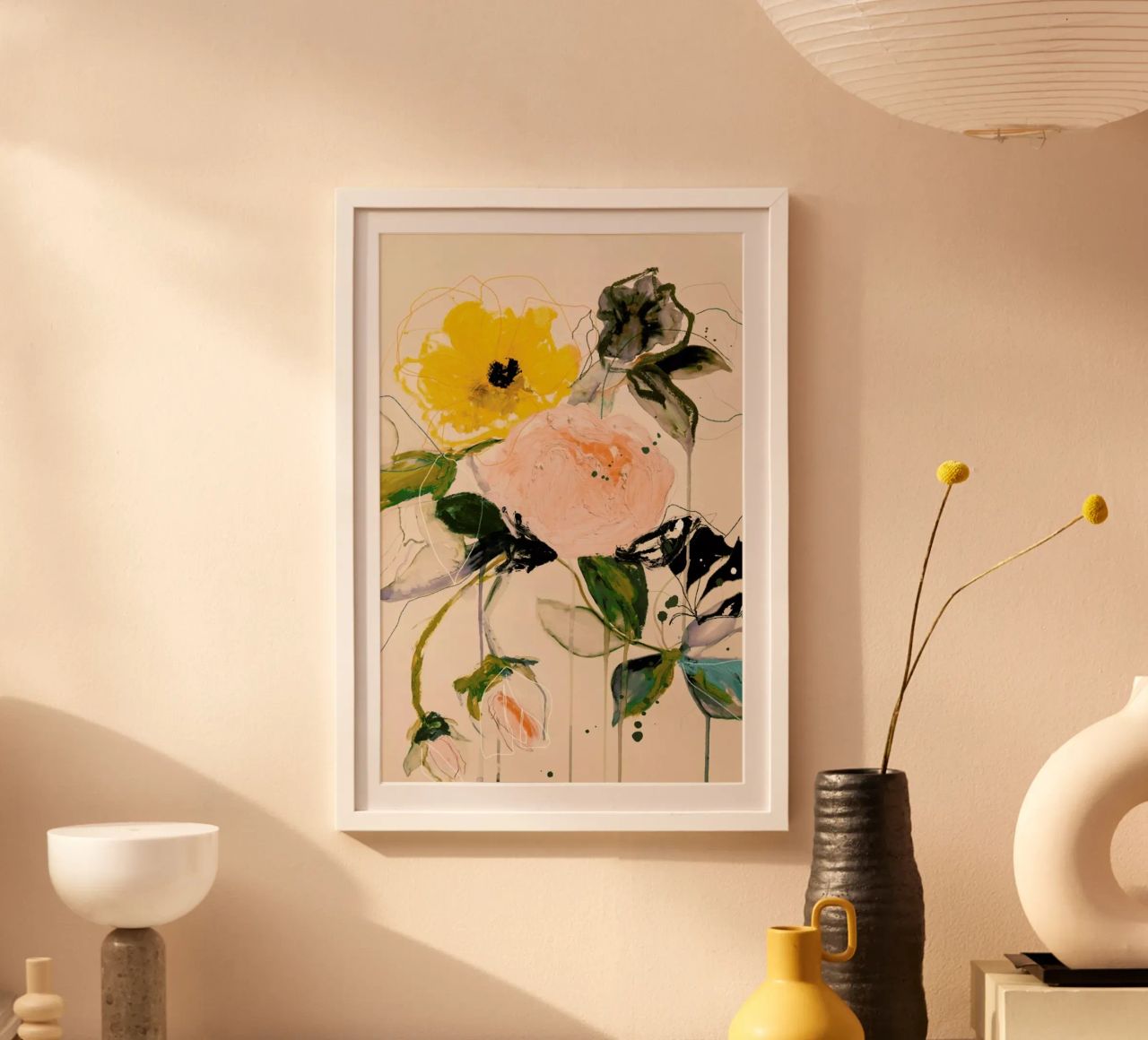Roses Butterfly poster de Leigh Viner