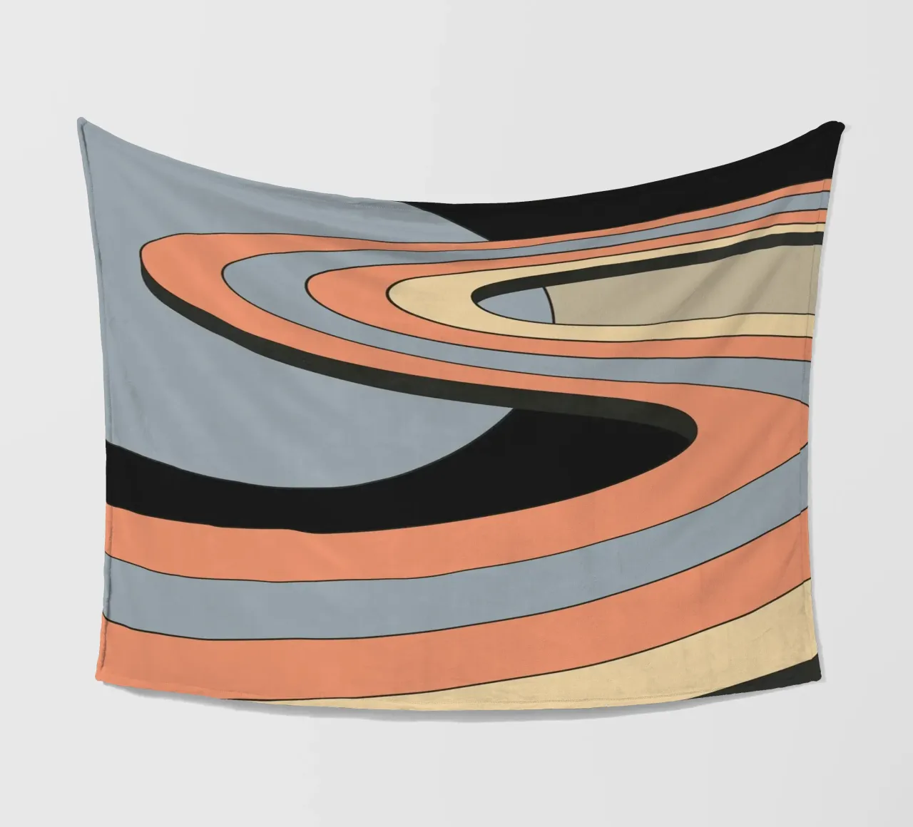Astrazione 42 coperta in pile da Gaite