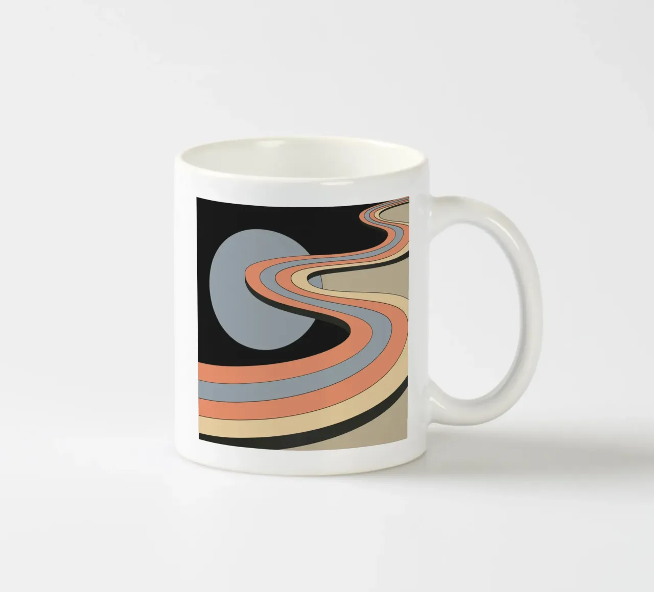 Astrazione 42 tazza in ceramica da Gaite