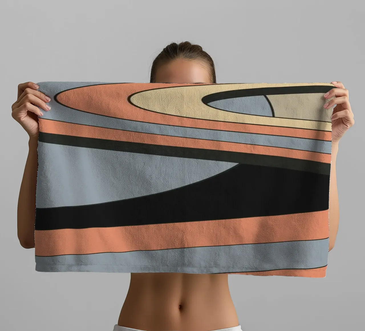 Abstraction 42 towel by Gaite