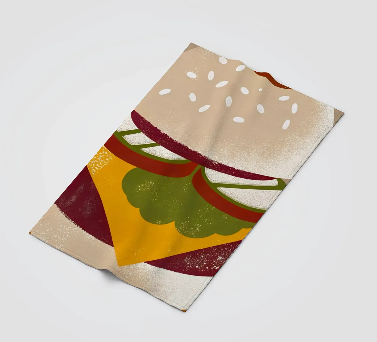 Retro Pop Pizza coperta in pile da THE LATEST SHOP