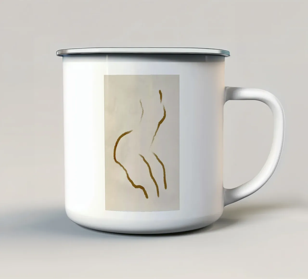 Taking A Seat tazza in smalto da Graphite
