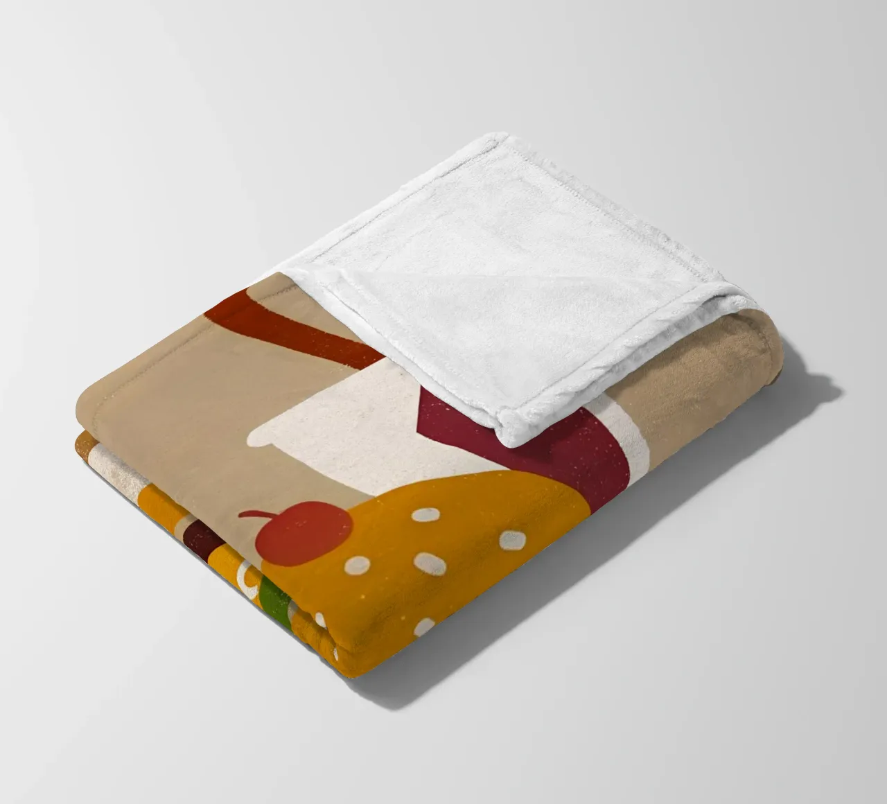 Retro Pop Pizza coperta in pile da THE LATEST SHOP