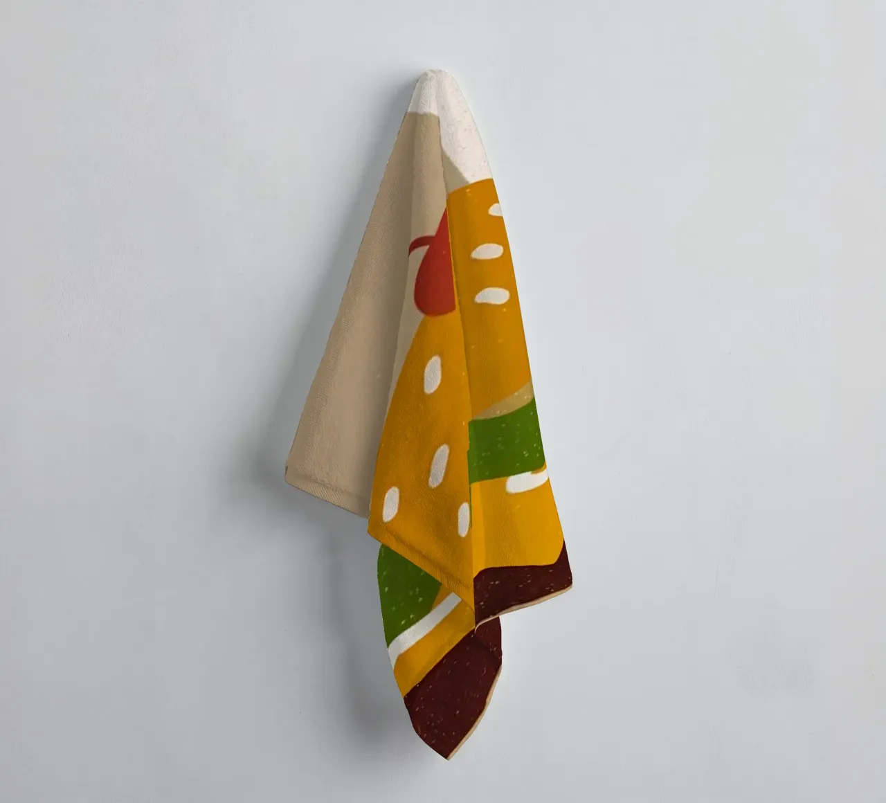 Retro Pop Pizza asciugamano da bagno da THE LATEST SHOP