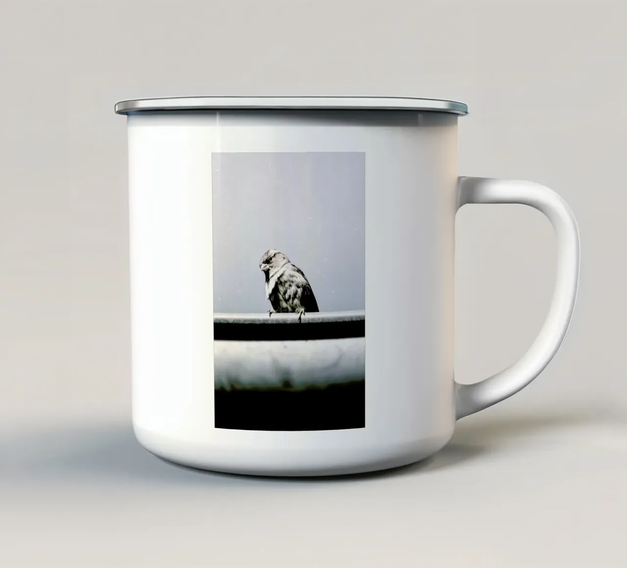 Messenger tazza in smalto da Natural Kingdom