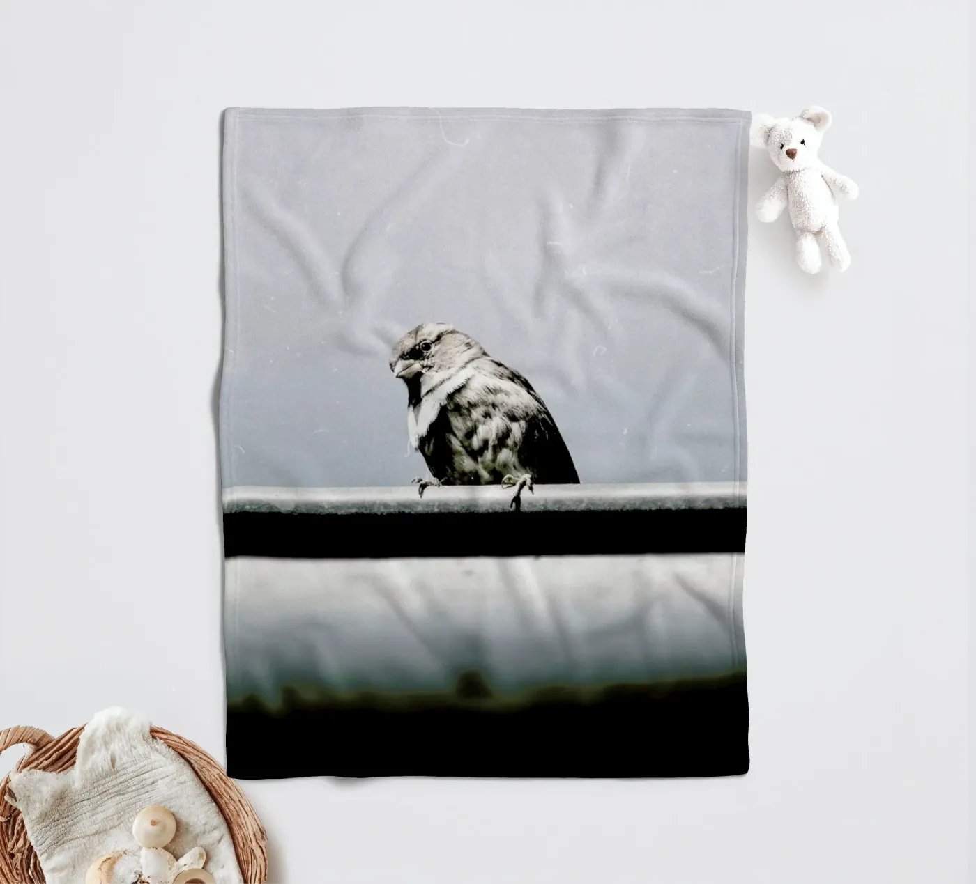 Messenger Fleecedecke von Natural Kingdom