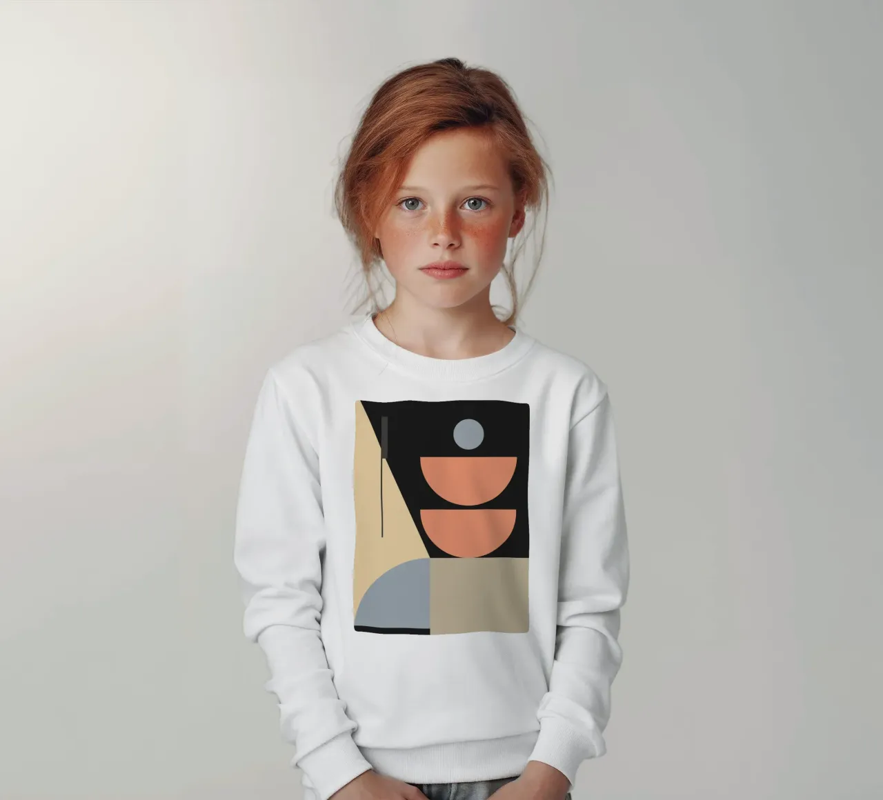 Forme astratte minimali 45 felpa bambino da Gaite