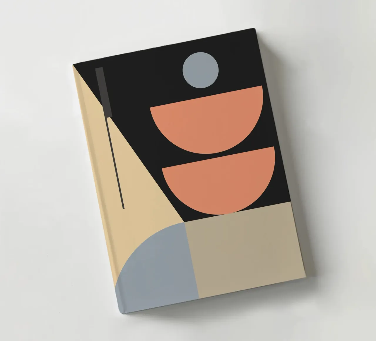 Minimal Abstract Shapes 45 notebook by Gaite