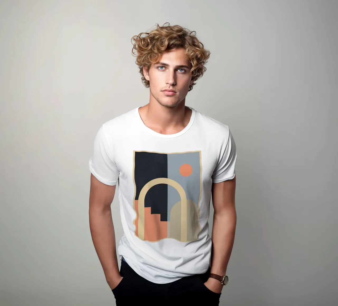 Abstraction 46 t-shirt by Gaite