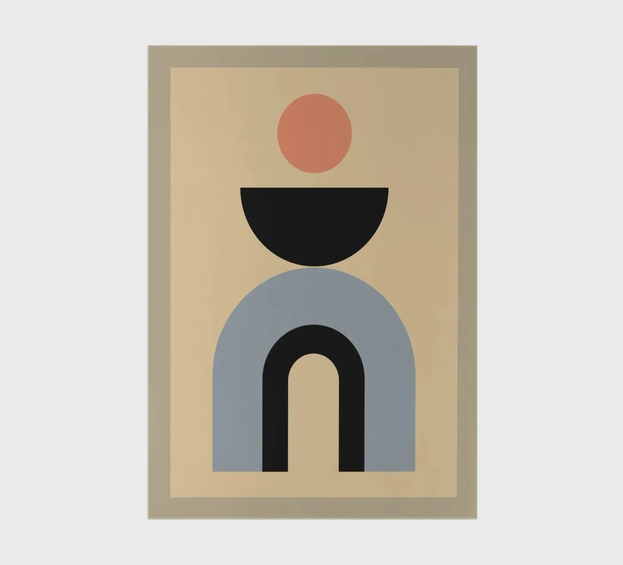 Minimal Abstract Shapes 47 notebook by Gaite