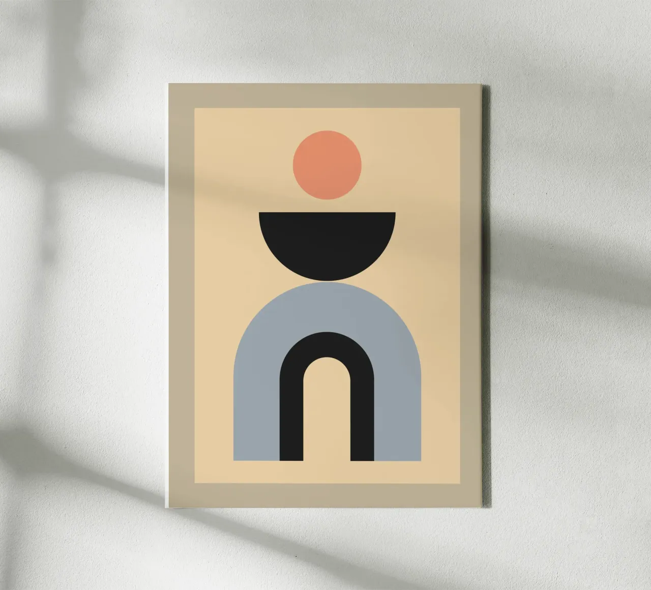 Minimal Abstract Shapes 47 canvas by Gaite